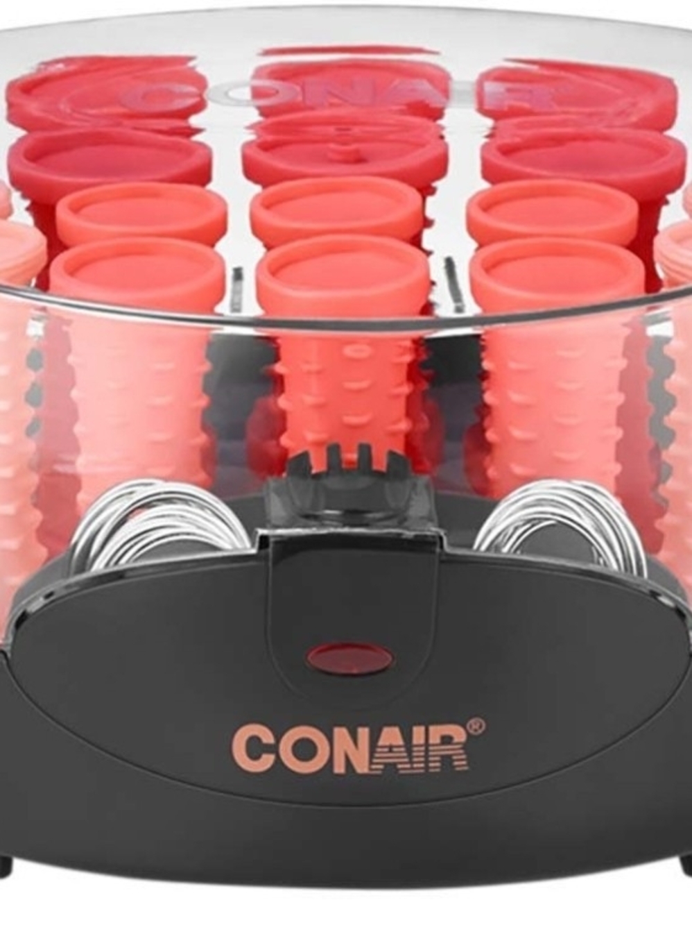 Conair Hot Rollers Set in Bright Coral and Pink NWOT